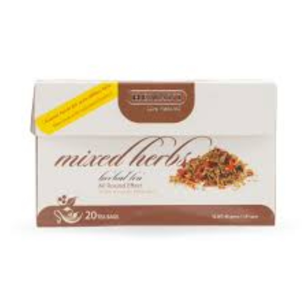 MIXED HERBAL TEABAGS 50G